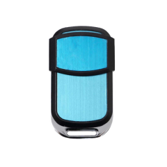 KUMANDA KIZAKLI 4 BUTONLU 433MHZ  MAVİ JELATİNLİ