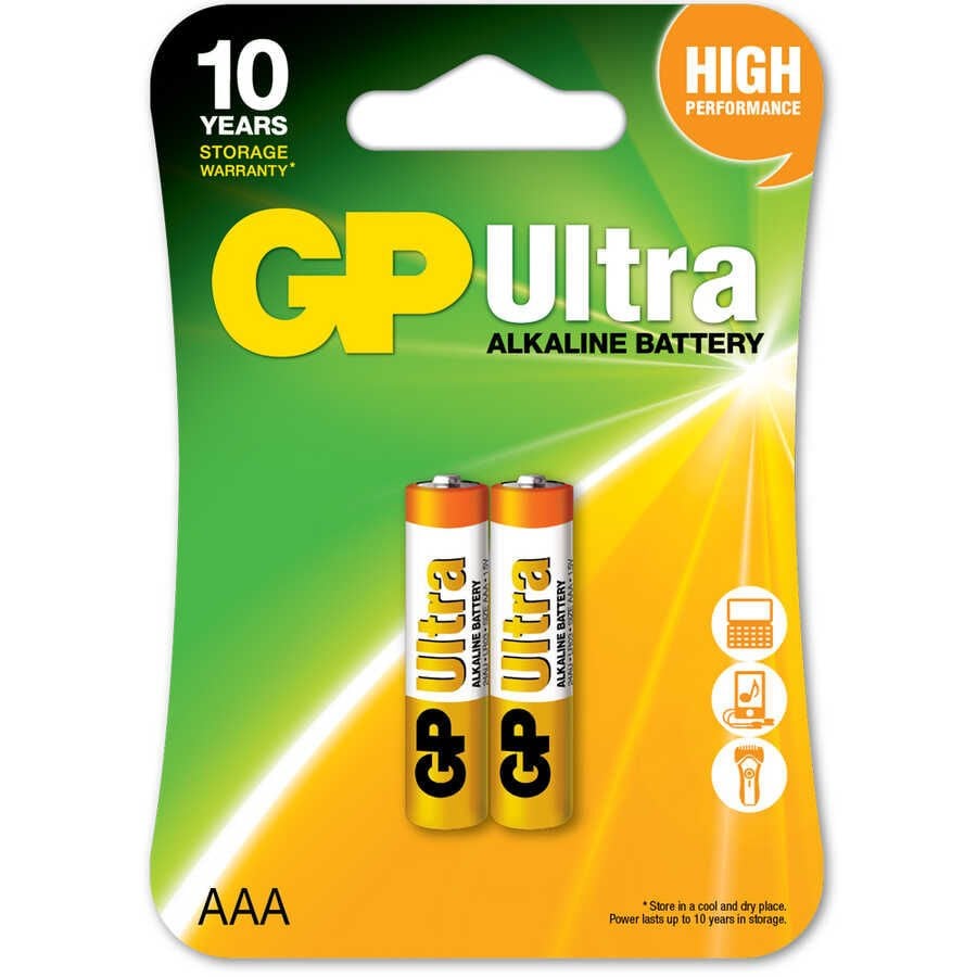 GP AAA ULTRA ALKALİN 2'Lİ