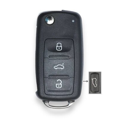 VW SUSTALI UDS KUMANDA KABI 3+1 PANİK BUTONLU SİYAH