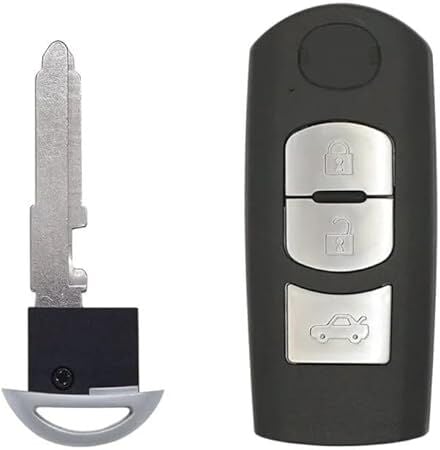 MAZDA SMART 3 BUTONLU ANAHTAR KABI ANAHTARLI