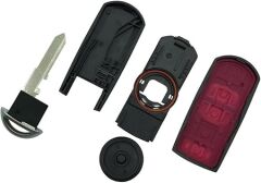 MAZDA SMART 3 BUTONLU ANAHTAR KABI ANAHTARLI