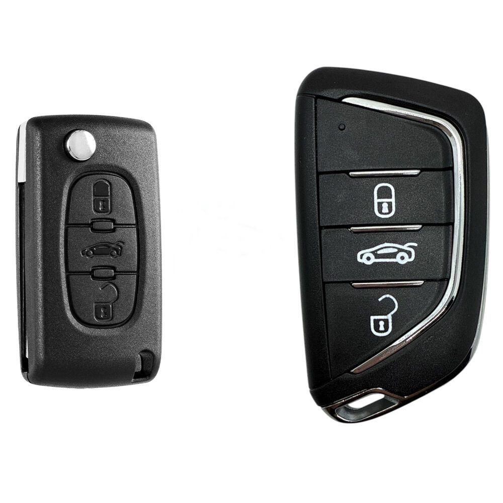 PEUGEOT SUSTALI KUMANDA KABI 3 BUTONLU GİZLİ SUSTALI YATAKLI